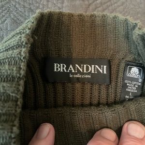 Great “Brandini” Olive green sweater in perfect shape